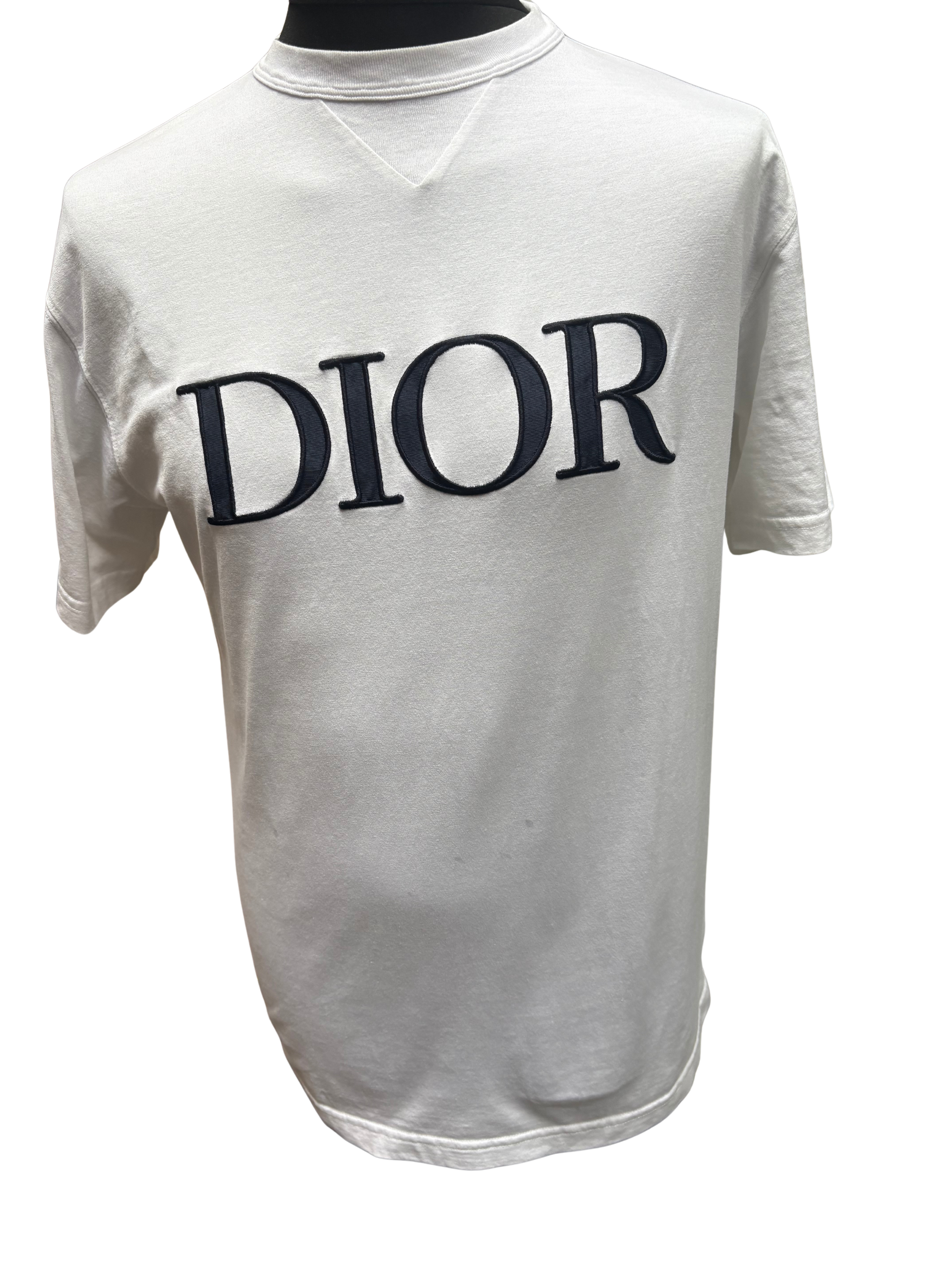 White Dior T-Shirt Large