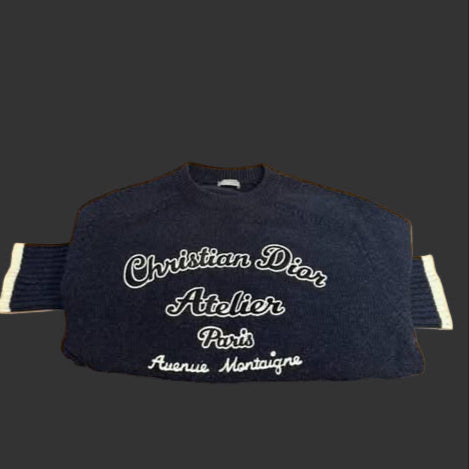 Christian Dior Navy Medium Jumper