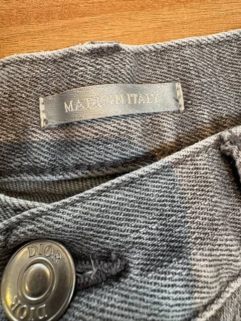 Special Edition Christian Dior Dark Grey Jeans
