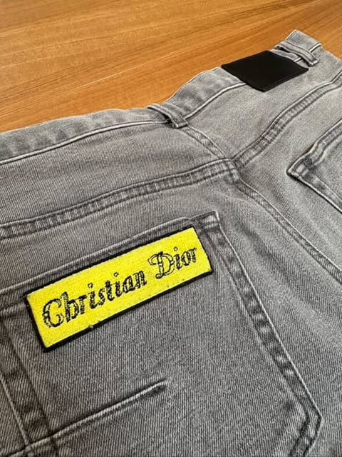 Special Edition Christian Dior Dark Grey Jeans