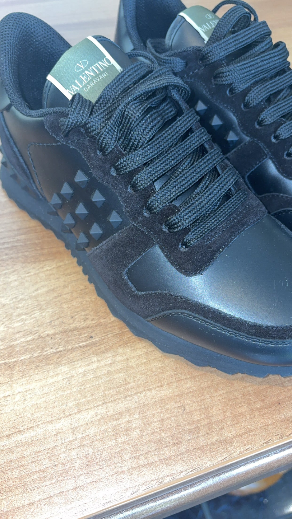Black Valentino Trainers