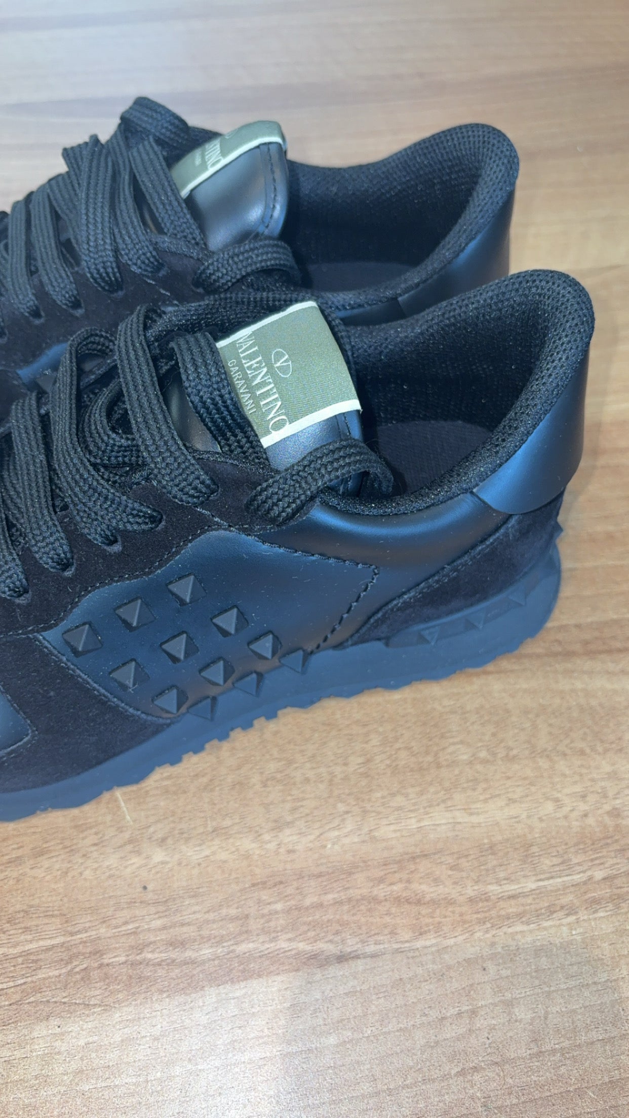 Black Valentino Trainers