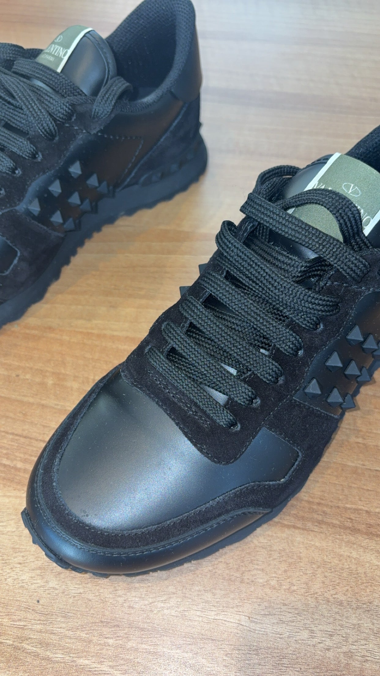 Black Valentino Trainers
