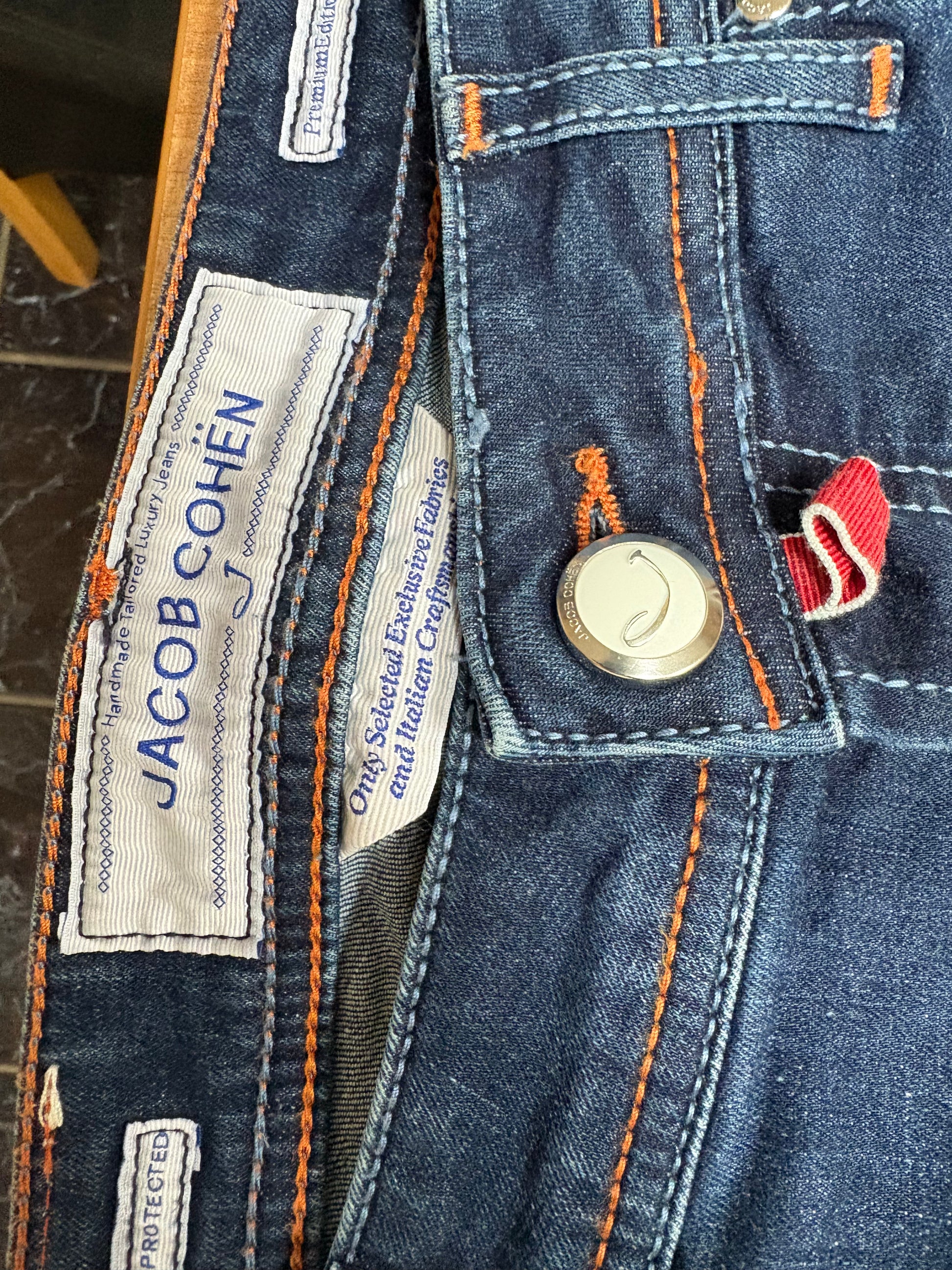 Navy Jacob Cohen Jeans