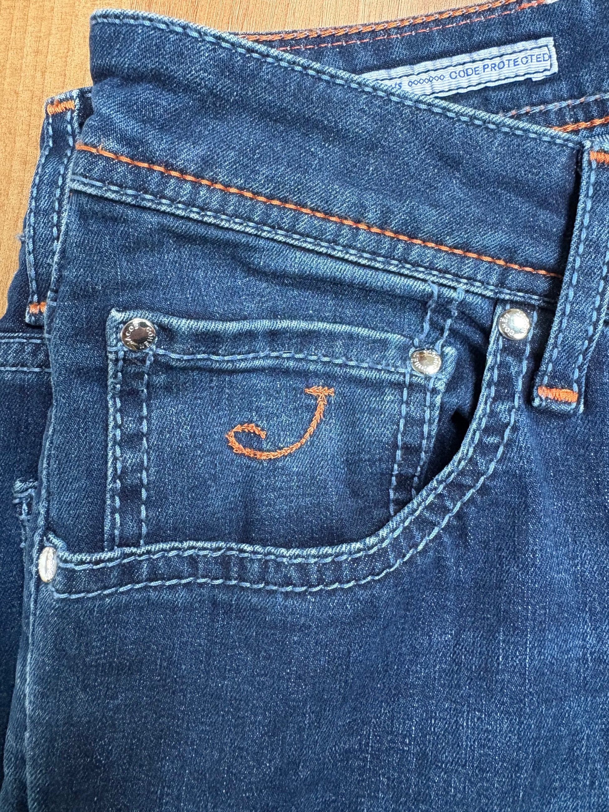 Navy Jacob Cohen Jeans
