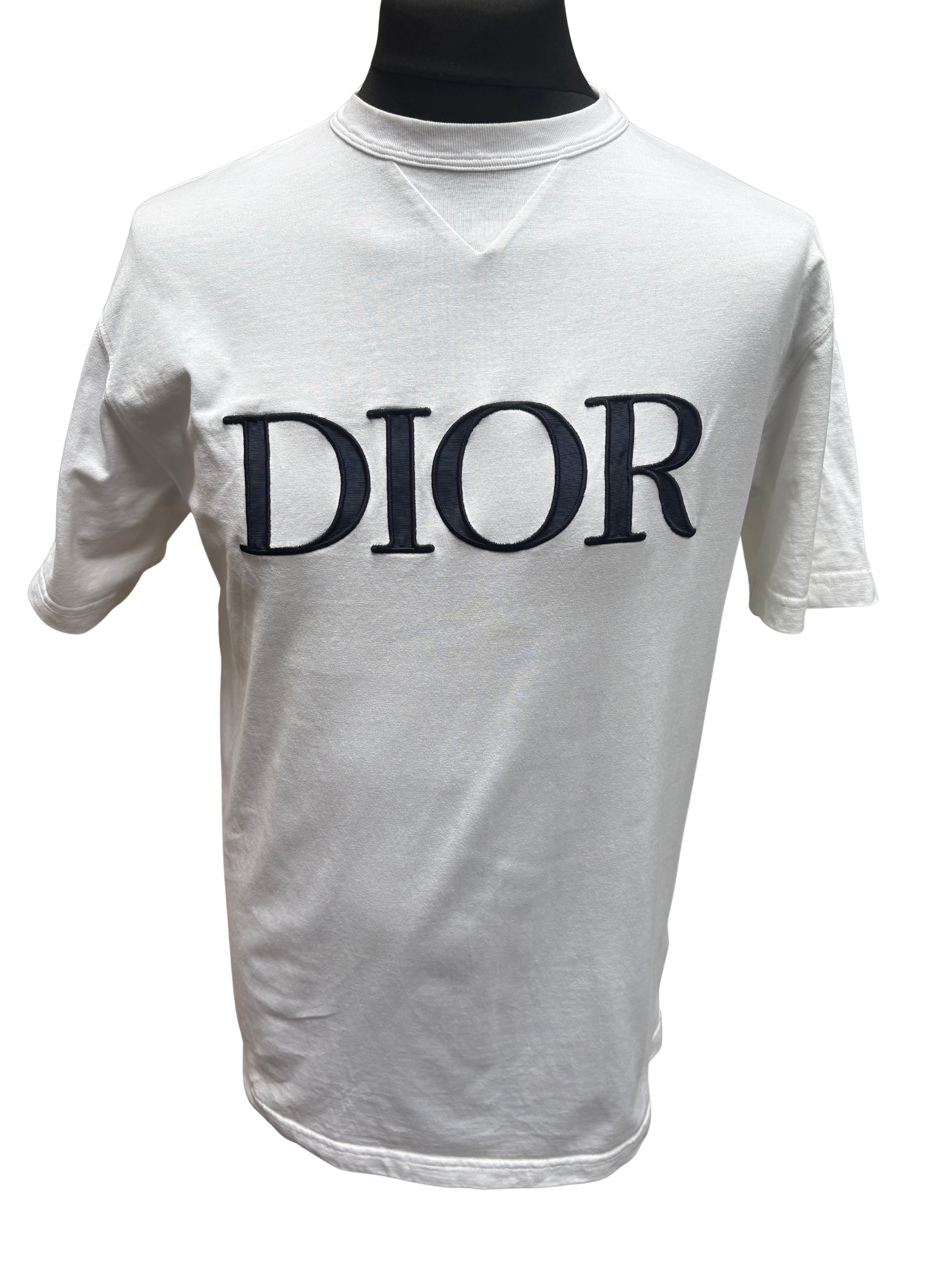 White Dior T-Shirt Large